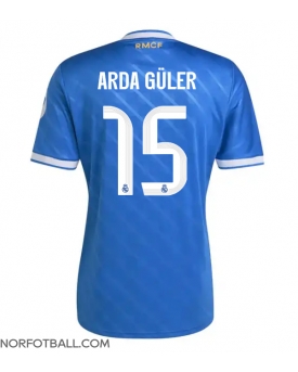 Billige Fotballdrakt Real Madrid Arda Guler #15 Replika Tredjedrakt 2025-26 Kortermet